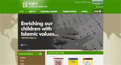 Desktop Screenshot of iqraindia.org